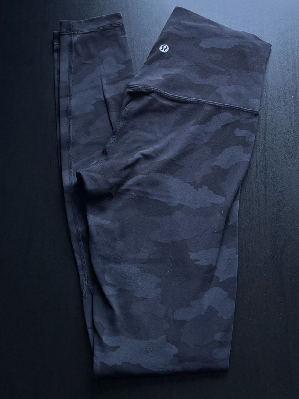 Lululemon Align High Rise Leggings in Heritage Camo - Long Length 31”